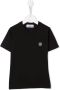 Stone Island Junior T-shirt met logopatch Zwart - Thumbnail 1