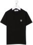 Stone Island Junior T-shirt met logopatch Zwart - Thumbnail 1