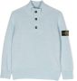 Stone Island Junior Top met Compass-logopatch Blauw - Thumbnail 1