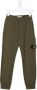 Stone Island Junior Trainingsbroek met logo Groen - Thumbnail 1
