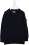 Stone Island Junior Trui met ronde hals Blauw - Thumbnail 1