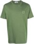 Stone Island Katoenen T-shirt Groen - Thumbnail 1
