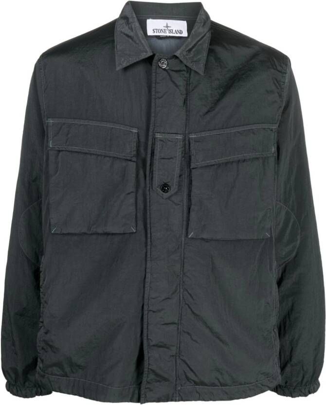 Stone Island Lichtgewicht shirtjack Grijs