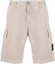 Stone Island Bermuda shorts met logopatch Grijs - Thumbnail 1