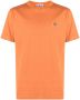 Stone Island T-shirt met logopatch Oranje - Thumbnail 1