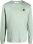 Stone Island T-shirt met logopatch Groen - Thumbnail 1