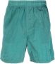 Stone Island Zwembroek met logopatch Blauw - Thumbnail 1