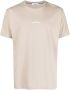 Stone Island T-shirt met logoprint Beige - Thumbnail 1