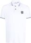 Stone Island Poloshirt met gestreepte afwerking Wit - Thumbnail 1