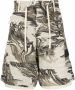 Stone Island Shadow Project Bermuda shorts met print Beige - Thumbnail 1
