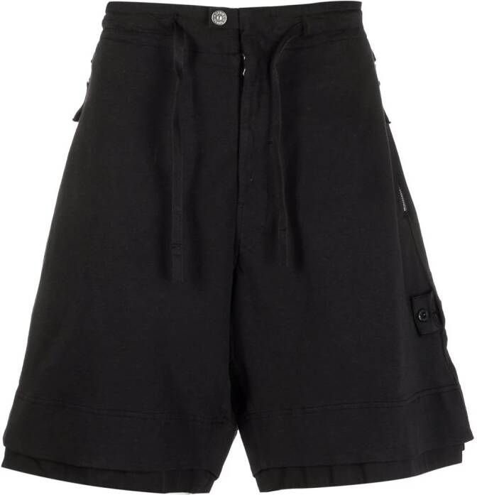 Stone Island Shadow Project Bermuda shorts Zwart