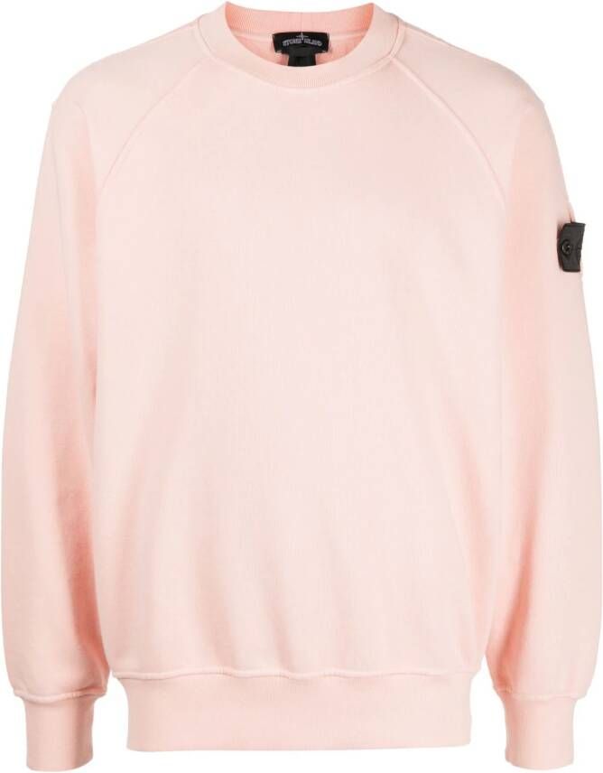 Stone Island Shadow Project Katoenen sweater Roze