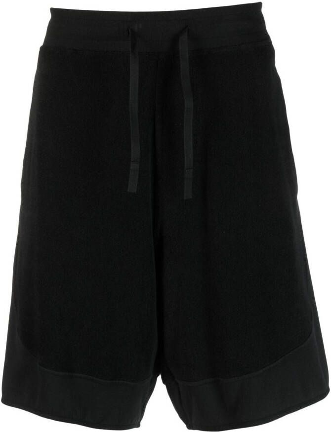 Stone Island Shadow Project Trainingsshorts met trekkoordtaille Zwart
