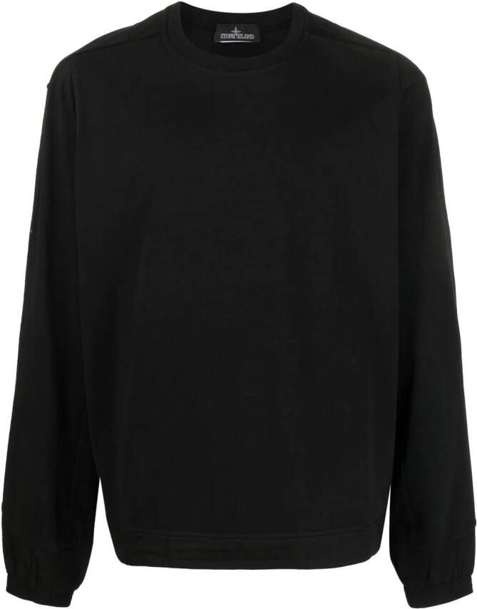 Stone Island Shadow Project Sweater met ronde hals Zwart