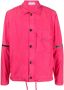 Stone Island Shirtjack met logoband Roze - Thumbnail 1