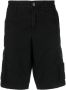 Stone Island Shorts met Compass-patch Zwart - Thumbnail 1