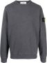 Stone Island Sweater met Compass-logopatch Grijs - Thumbnail 1