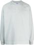 Stone Island Sweater met geborduurd logo Blauw - Thumbnail 1