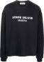 Stone Island Sweater met logoprint Blauw - Thumbnail 1