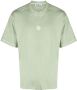 Stone Island T-shirt met geborduurd logo Groen - Thumbnail 1