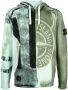 Stone Island Tweekleurige hoodie Groen - Thumbnail 1