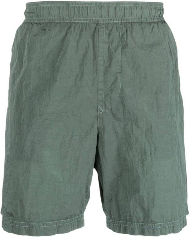 Stone Island Zwembroek met Compass-patroon Groen