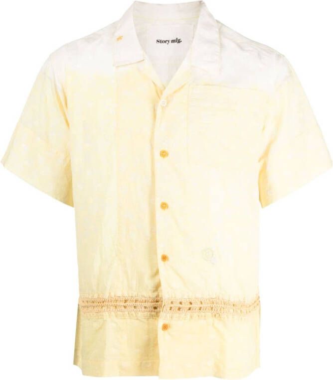 STORY mfg. Gehaakt shirt Geel