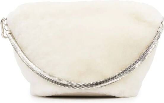 Studio Amelia Momo lammy shopper Wit