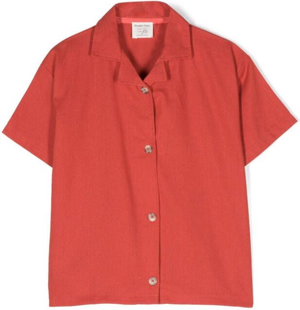 Studio Clay Air linnen shirt Rood