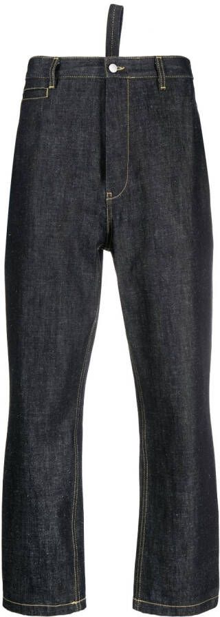 Studio Nicholson Straight jeans Blauw