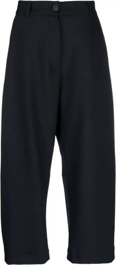 Studio Nicholson Broek met wijde pijpen Blauw