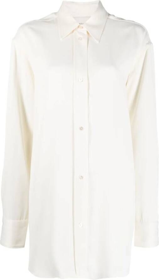 Studio Nicholson Button-down blouse Beige