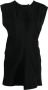 Studio Nicholson Gesmockte tanktop Zwart - Thumbnail 1