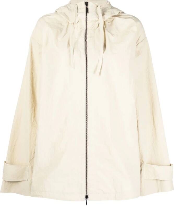 Studio Nicholson Jack met capuchon Beige