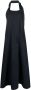 Studio Nicholson Jurk met open rug Blauw - Thumbnail 1
