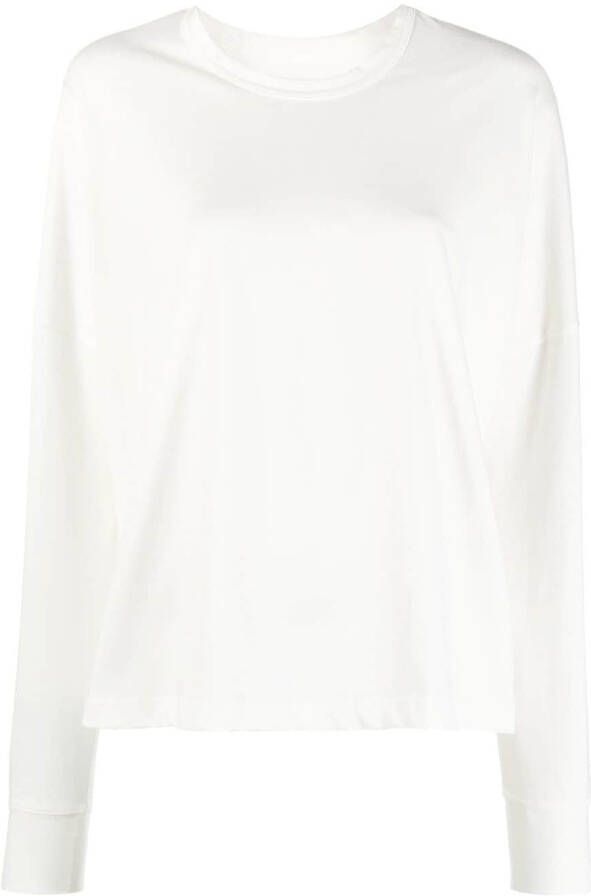 Studio Nicholson T-shirt met lange mouwen Wit