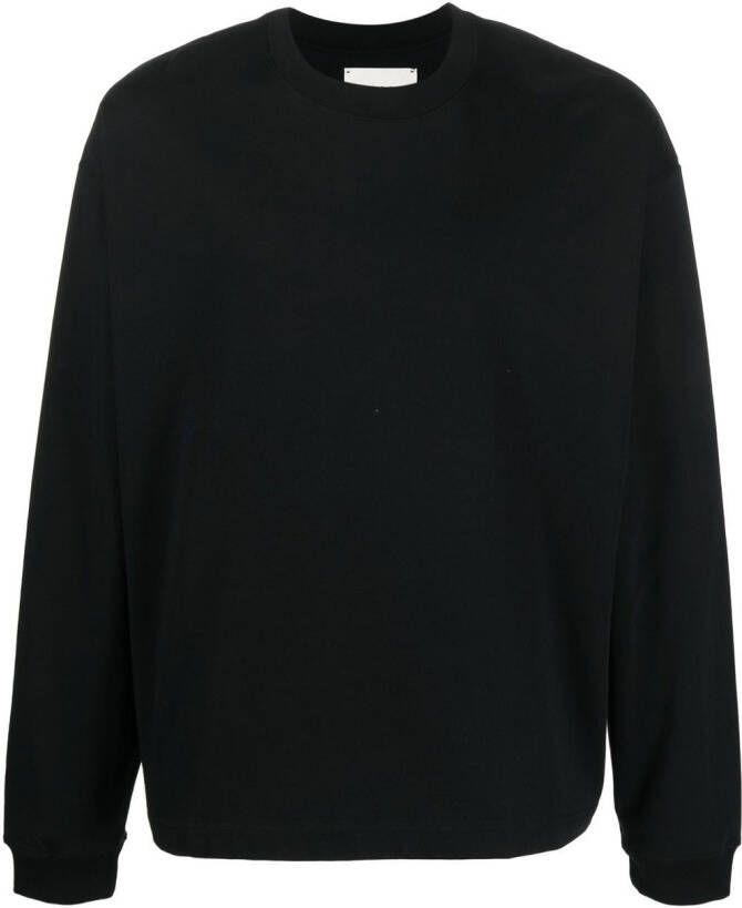 Studio Nicholson Sweater met ronde hals Zwart
