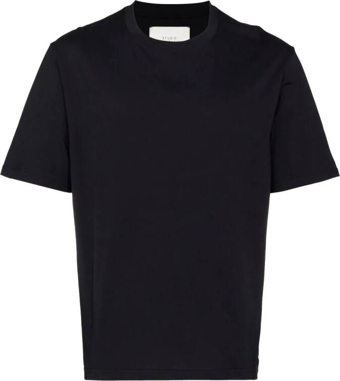 Studio Nicholson T-shirt met ronde hals Blauw