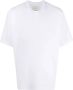 Studio Nicholson T-shirt met ronde hals Wit - Thumbnail 1