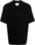 Studio Nicholson T-shirt met ronde hals Zwart - Thumbnail 1