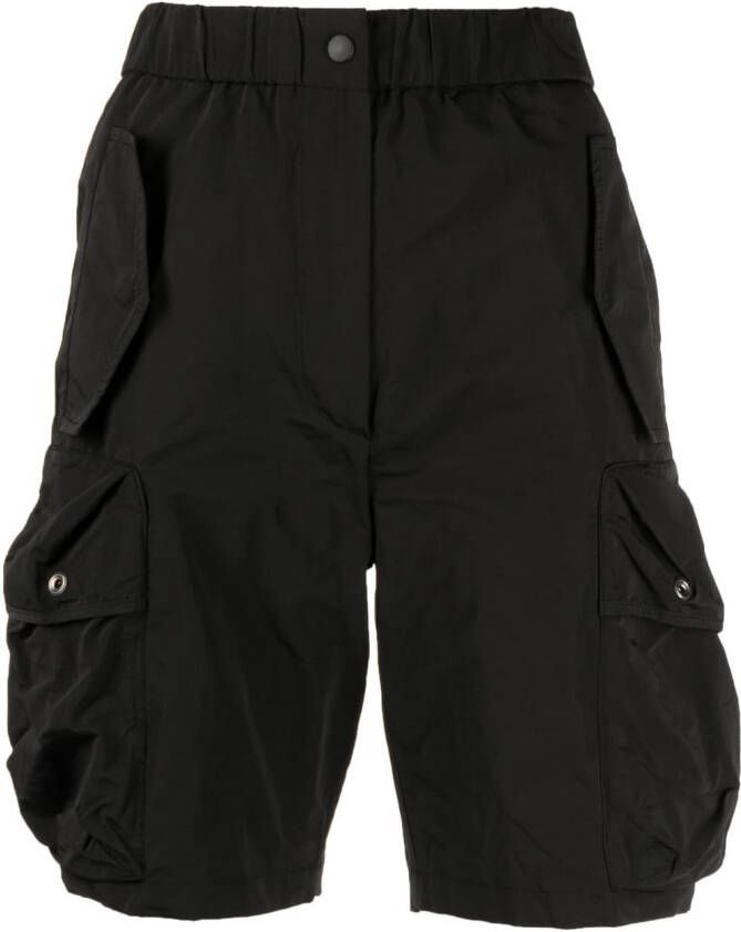 STUDIO TOMBOY Shorts met elastische taille Zwart