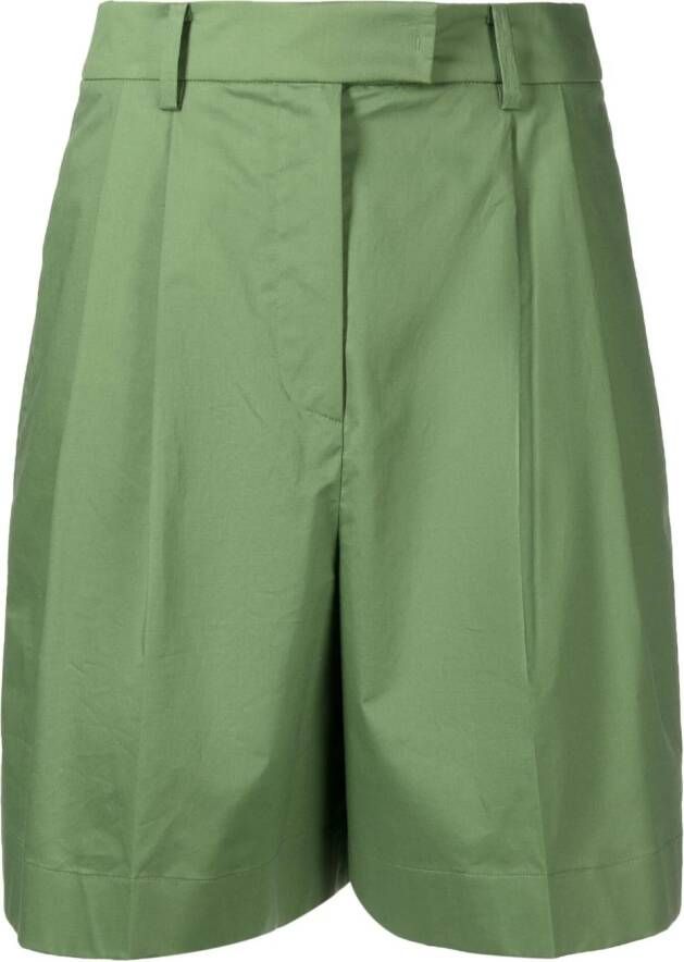 STUDIO TOMBOY Pantalon met toelopende pijpen Groen