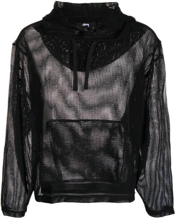 Stüssy Hoodie met lange mouwen Zwart
