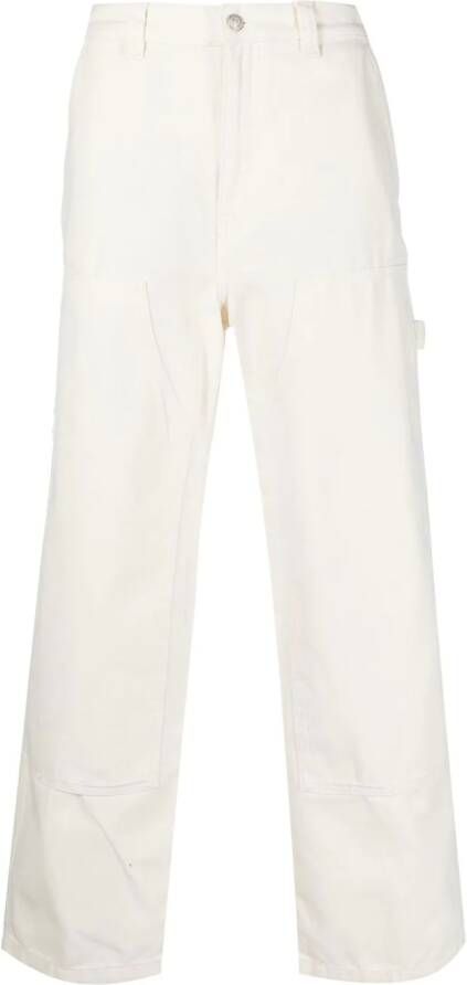 Stüssy Work katoenen broek Beige