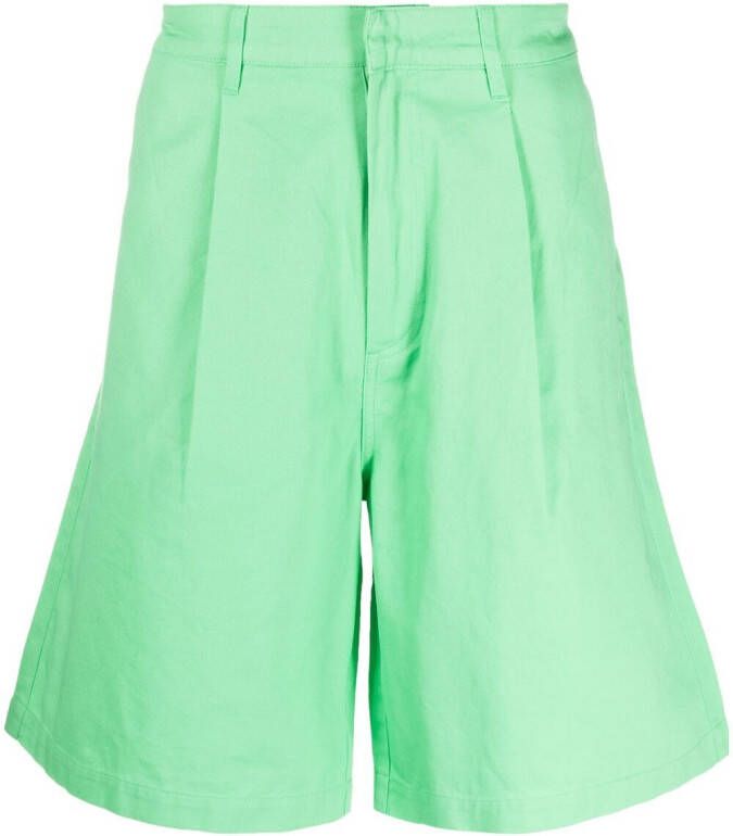 Stüssy Katoenen shorts Groen