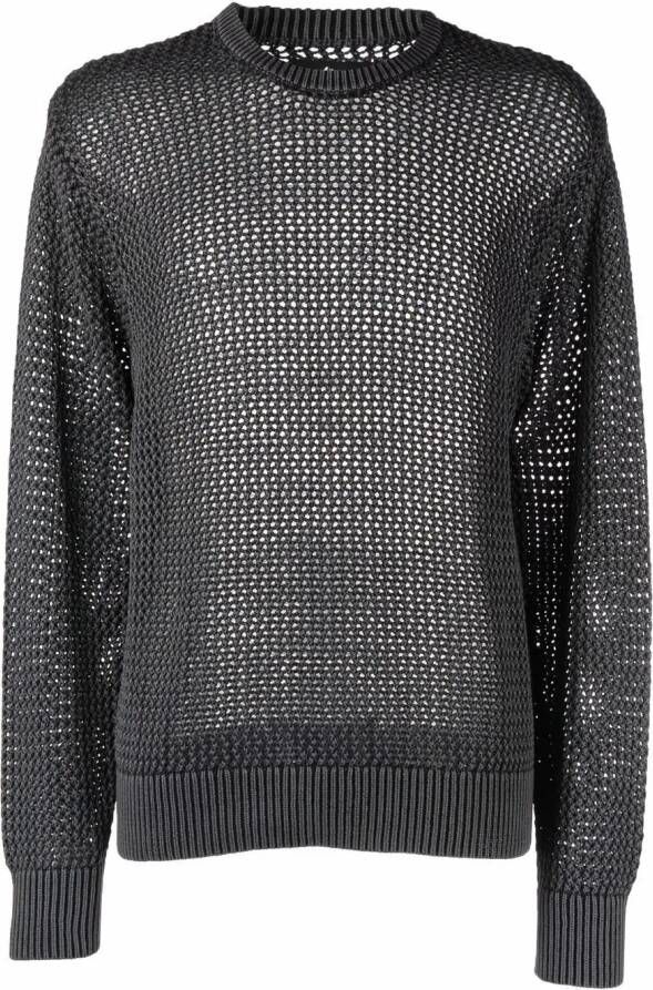 Stüssy Ruimvallende sweater Zwart