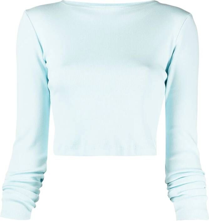 STYLAND Cropped top Blauw
