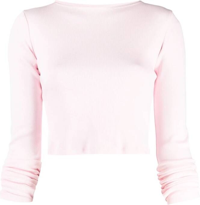 STYLAND Cropped top Roze
