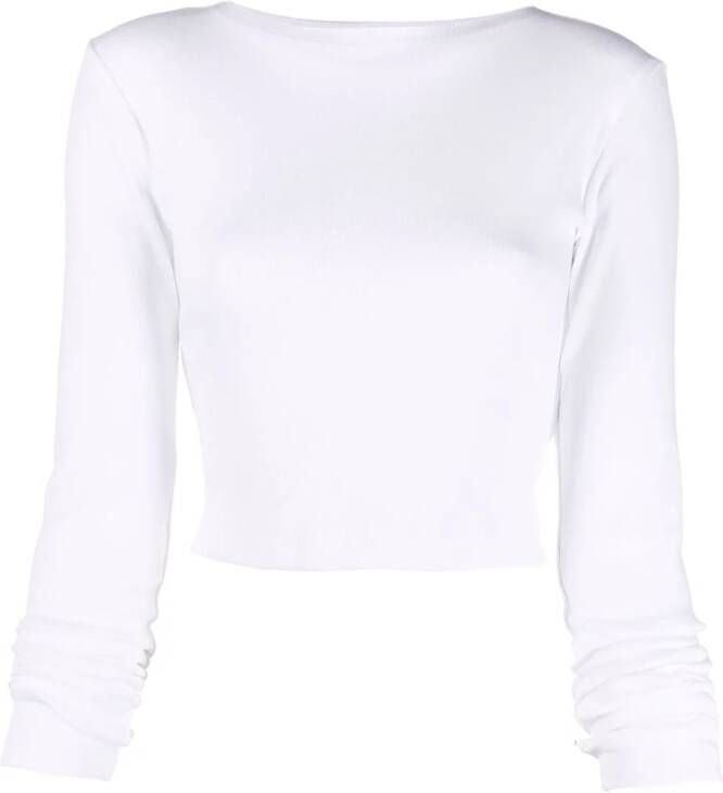 STYLAND Cropped top Wit