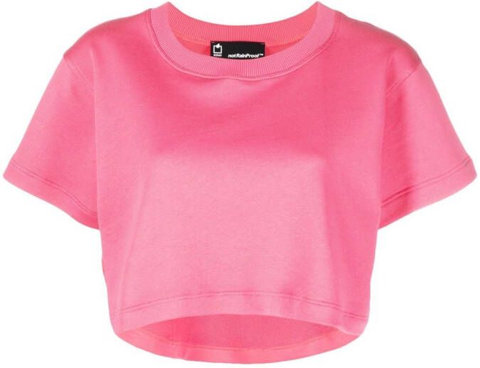 STYLAND Effen T-shirt Roze